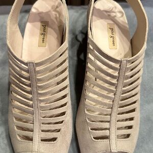 Paul Green, sandal, ivory, size 10